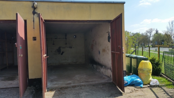 Garaż nr 5 przy ul. Bydgoskiej 61 w Stargardzie przeznaczony do sprzedaży